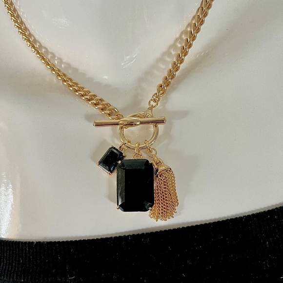 LAUREN RALPH LAUREN Stone Charm Pendant Necklace, 17" - Picture 3 of 9